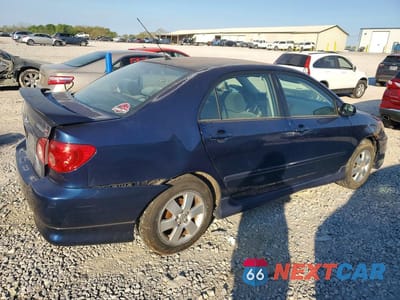 Trzecie zdjęcie samochodu z tyłu: 2006 TOYOTA COROLLA S VIN:2T1BR30E26C686617 - miniatura