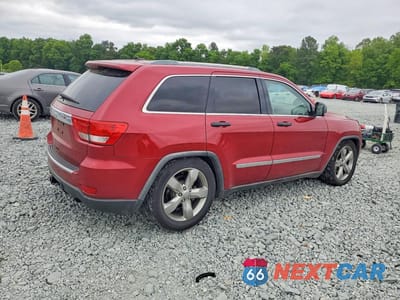 Trzecie zdjęcie samochodu z tyłu: 2011 JEEP GRAND CHEROKEE OVERLAND VIN:1J4RR6GG2BC608598 - miniatura