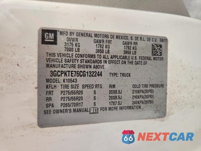 Zdjęcie 12 z 12 samochodu: 2012 CHEVROLET SILVERADO K1500 LTZ VIN:3GCPKTE76CG132244 - miniatura