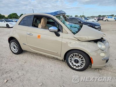 Czwarte zdjęcie samochodu z boku: 2012 FIAT 500 LOUNGE VIN:3C3CFFCRXCT118237 - miniatura