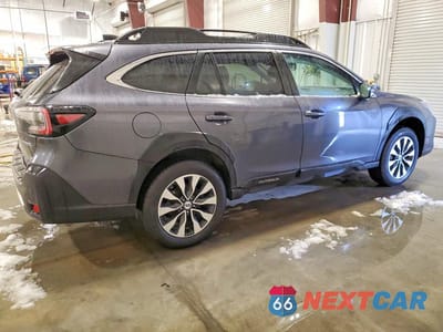 Trzecie zdjęcie samochodu z tyłu: 2024 SUBARU OUTBACK LIMITED VIN:4S4BTANC8R3290987 - miniatura