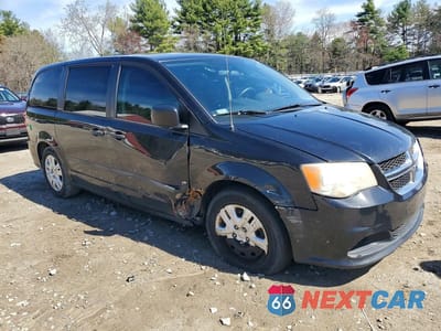 Czwarte zdjęcie samochodu z boku: 2014 DODGE GRAND CARAVAN SE VIN:2C4RDGBGXER376250 - miniatura