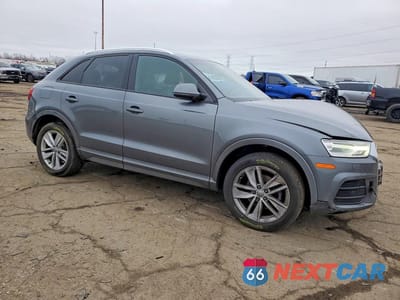 Czwarte zdjęcie samochodu z boku: 2017 AUDI Q3 PREMIUM VIN:WA1ECCFS9HR006971 - miniatura