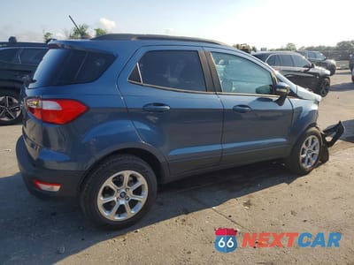 Trzecie zdjęcie samochodu z tyłu: 2021 FORD ECOSPORT SE VIN:MAJ3S2GE6MC437211 - miniatura