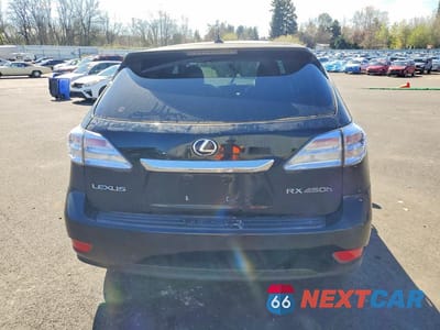 Zdjęcie 6 z 12 samochodu: 2010 LEXUS RX 450H BASE VIN:JTJZB1BA7A2401237 - miniatura