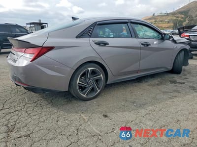 Trzecie zdjęcie samochodu z tyłu: 2023 HYUNDAI ELANTRA N LINE VIN:KMHLR4AFXPU611083 - miniatura