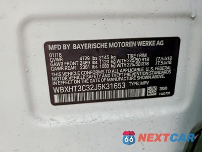 Zdjęcie 12 z 12 samochodu: 2018 BMW X1 XDRIVE28I VIN:WBXHT3C32J5K31653 - miniatura