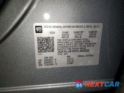 Zdjęcie 13 z 13 samochodu: 2026 GMC TERRAIN ELEVATION VIN:3GKALUEG8TL442030 - miniatura