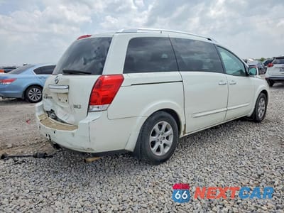 Trzecie zdjęcie samochodu z tyłu: 2008 NISSAN QUEST 3.5 VIN:5N1BV28U28N115402 - miniatura