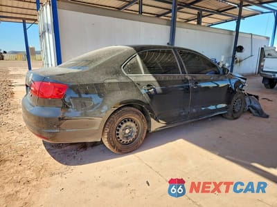 Trzecie zdjęcie samochodu z tyłu: 2014 VOLKSWAGEN JETTA BASE VIN:3VW2K7AJXEM332063 - miniatura