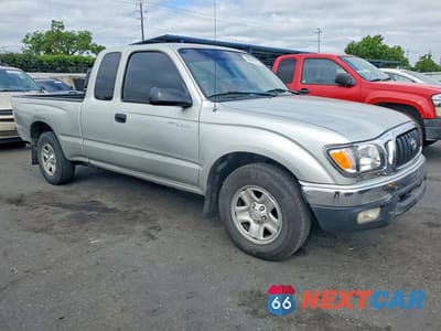 Czwarte zdjęcie samochodu z boku: 2001 TOYOTA TACOMA XTRACAB VIN:5TEVL52N71Z841494 - miniatura