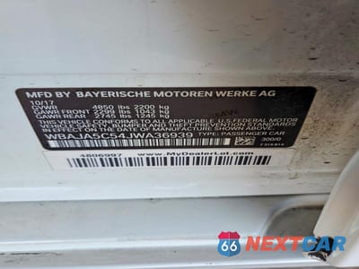Zdjęcie 12 z 12 samochodu: 2018 BMW 530 I VIN:WBAJA5C54JWA36939 - miniatura