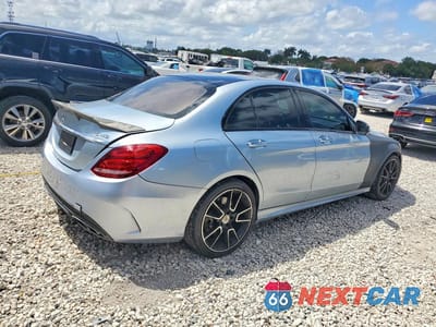 Trzecie zdjęcie samochodu z tyłu: 2018 MERCEDES-BENZ C 43 4MATIC AMG VIN:55SWF6EB9JU236198 - miniatura