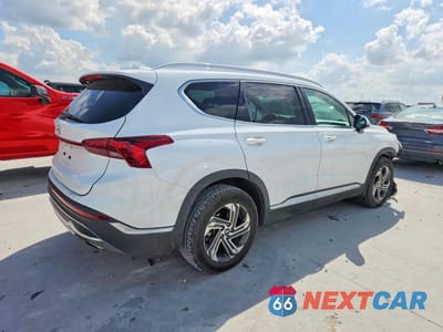 Trzecie zdjęcie samochodu z tyłu: 2022 HYUNDAI SANTA FE SEL VIN:5NMS24AJ7NH476738 - miniatura