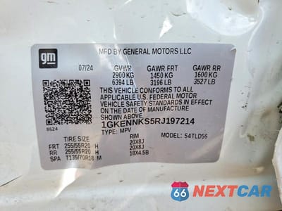 Zdjęcie 13 z 13 samochodu: 2024 GMC ACADIA UPLEVEL VIN:1GKENNKS5RJ197214 - miniatura