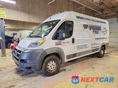 2017 RAM PROMASTER 2500 DELIVERY VAN 3C6TRVDGXHE510387 - główne zdjęcie licytacji z USA - miniatura