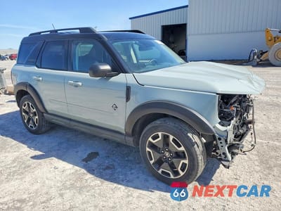 Czwarte zdjęcie samochodu z boku: 2021 FORD BRONCO SPORT OUTER BANKS VIN:3FMCR9C66MRB37467 - miniatura