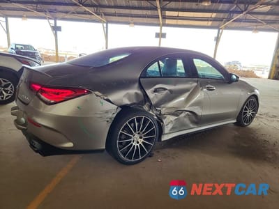 Trzecie zdjęcie samochodu z tyłu: 2020 MERCEDES-BENZ CLA AMG 35 4MATIC VIN:W1K5J5BB7LN124665 - miniatura