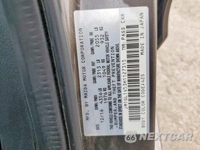 Zdjęcie 12 z 12 samochodu: 2017 MAZDA 6 TOURING VIN:JM1GL1V53H1127315 - miniatura