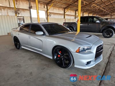 Czwarte zdjęcie samochodu z boku: 2012 DODGE CHARGER SRT-8 VIN:2C3CDXEJ3CH170630 - miniatura