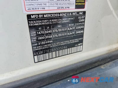 Zdjęcie 13 z 13 samochodu: 2008 MERCEDES-BENZ GL 450 4MATIC VIN:4JGBF71E28A333246 - miniatura