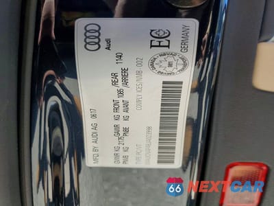 Zdjęcie 13 z 13 samochodu: 2018 AUDI A4 TECHNIK VIN:WAUCNAF46JA023998 - miniatura