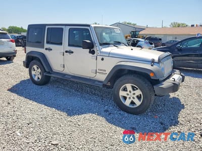 Czwarte zdjęcie samochodu z boku: 2011 JEEP WRANGLER UNLIMITED SPORT VIN:1J4BA3H15BL512840 - miniatura