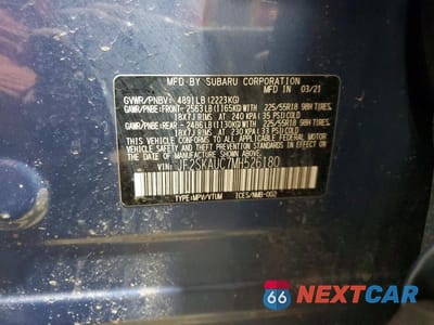 Zdjęcie 13 z 13 samochodu: 2021 SUBARU FORESTER LIMITED VIN:JF2SKAUC7MH526180 - miniatura