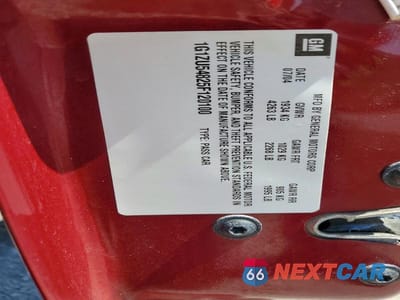 Zdjęcie 12 z 12 samochodu: 2005 CHEVROLET MALIBU LT VIN:1G1ZU54825F120100 - miniatura