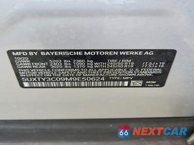 Zdjęcie 13 z 13 samochodu: 2021 BMW X3 SDRIVE30I VIN:5UXTY3C09M9E50624 - miniatura