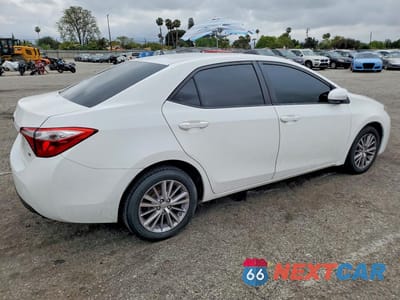 Trzecie zdjęcie samochodu z tyłu: 2015 TOYOTA COROLLA LE PLUS VIN:5YFBURHE3FP342848 - miniatura