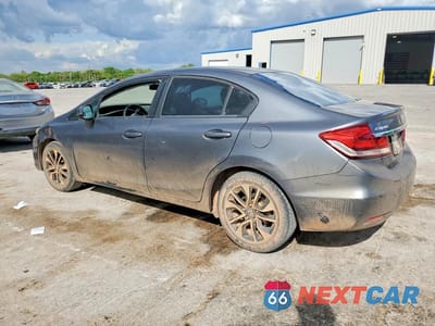 Drugie zdjęcie samochodu z przodu: 2013 HONDA CIVIC EXL VIN:19XFB2F90DE281784 - miniatura