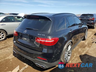 Trzecie zdjęcie samochodu z tyłu: 2019 MERCEDES-BENZ GLC 63 4MATIC AMG VIN:WDC0G8JB3KF490485 - miniatura