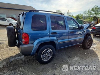 Trzecie zdjęcie samochodu z tyłu: 2004 JEEP LIBERTY SPORT VIN:1J4GK48K54W278556 - miniatura