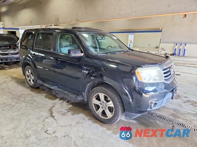 Czwarte zdjęcie samochodu z boku: 2014 HONDA PILOT EXLN VIN:5FNYF3H71EB003552 - miniatura
