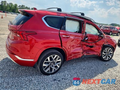 Trzecie zdjęcie samochodu z tyłu: 2023 HYUNDAI SANTA FE CALLIGRAPHY VIN:5NMS5DAL7PH587723 - miniatura