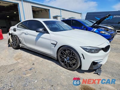 Czwarte zdjęcie samochodu z boku: 2018 BMW M4 VIN:WBS4Y9C57JAA92317 - miniatura