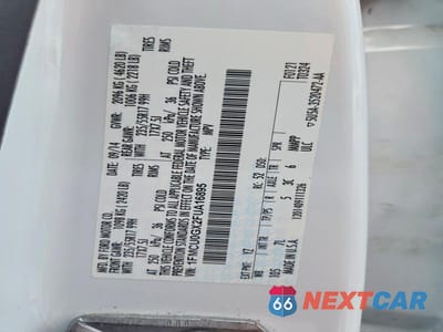 Zdjęcie 13 z 13 samochodu: 2015 FORD ESCAPE SE VIN:1FMCU0GX2FUA16895 - miniatura