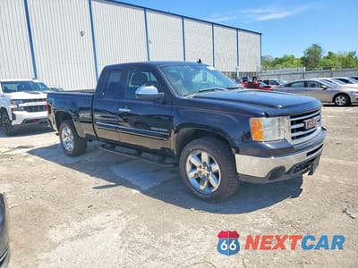 Czwarte zdjęcie samochodu z boku: 2012 GMC SIERRA K1500 SLE VIN:1GTR2VE78CZ196838 - miniatura