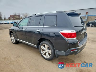 Drugie zdjęcie samochodu z przodu: 2012 TOYOTA HIGHLANDER LIMITED VIN:5TDDK3EHXCS100913 - miniatura