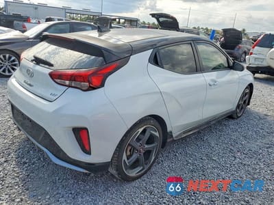 Trzecie zdjęcie samochodu z tyłu: 2020 HYUNDAI VELOSTER TURBO ULTIMATE VIN:KMHTH6AB2LU030599 - miniatura
