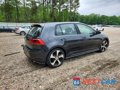 Trzecie zdjęcie samochodu z tyłu: 2016 VOLKSWAGEN GTI S VIN:3VW4T7AU6GM038937 - miniatura