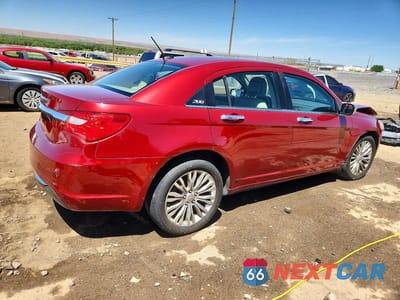 Trzecie zdjęcie samochodu z tyłu: 2012 CHRYSLER 200 LIMITED VIN:1C3CCBCGXCN175232 - miniatura