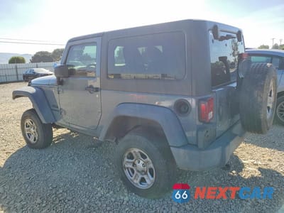 Drugie zdjęcie samochodu z przodu: 2015 JEEP WRANGLER SPORT VIN:1C4AJWAG6FL597632 - miniatura