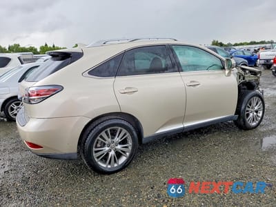 Trzecie zdjęcie samochodu z tyłu: 2014 LEXUS RX 350 BASE VIN:2T2BK1BA5EC230494 - miniatura
