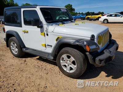 Czwarte zdjęcie samochodu z boku: 2022 JEEP WRANGLER SPORT VIN:1C4GJXAN5NW167182 - miniatura