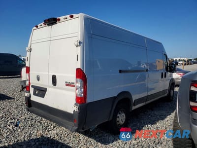 Trzecie zdjęcie samochodu z tyłu: 2021 RAM PROMASTER 3500 DELIVERY VAN VIN:3C6MRVJG3ME564536 - miniatura