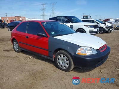 Czwarte zdjęcie samochodu z boku: 1998 HONDA CIVIC DX VIN:2HGEJ644XWH107999 - miniatura