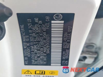 Zdjęcie 12 z 12 samochodu: 2019 LEXUS ES 350 BASE VIN:58ABZ1B17KU010079 - miniatura