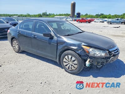 Czwarte zdjęcie samochodu z boku: 2011 HONDA ACCORD LX VIN:1HGCP2F37BA155102 - miniatura